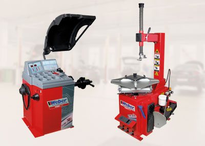 Pack Promozionale Smontagomme e Equilibratrice veicoli leggeri Weber Profi Serie