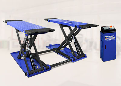 Ponte sollevatore Weber a forbice mobile SH-3001