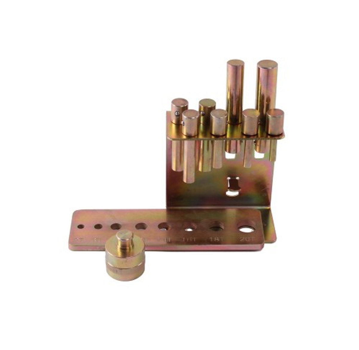 Kit estrattori di cuscinetti con piatto cacciaspine