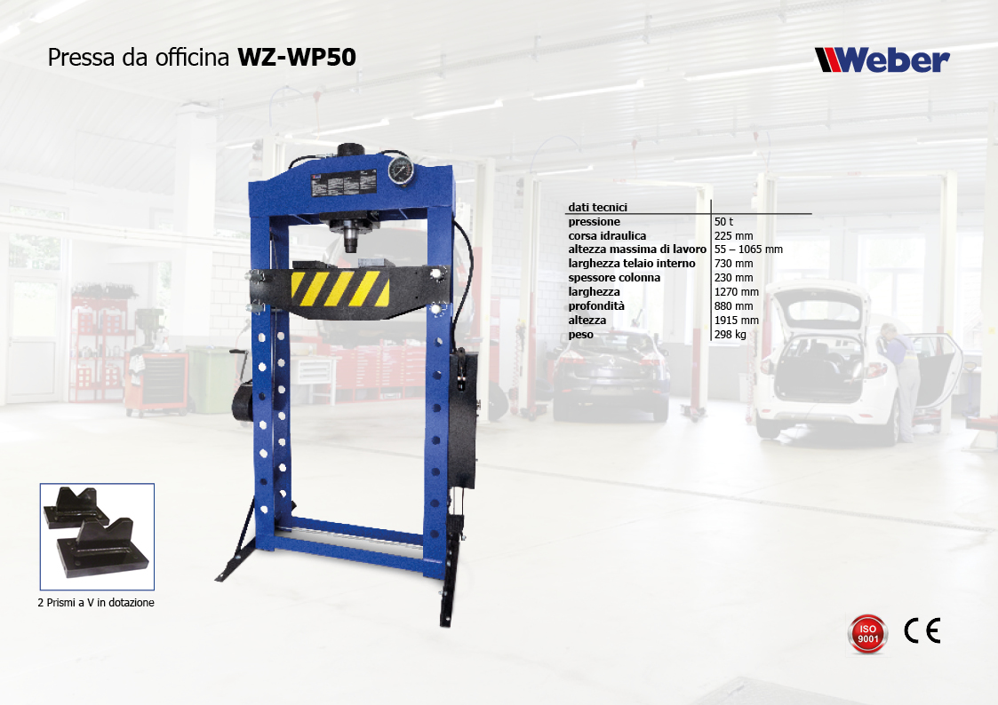 Pressa da officina WZ WP50