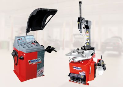 Pack Promozionale Smontagomme e Equilibratrice veicoli leggeri Weber Profi Serie „AUTOMATIK“