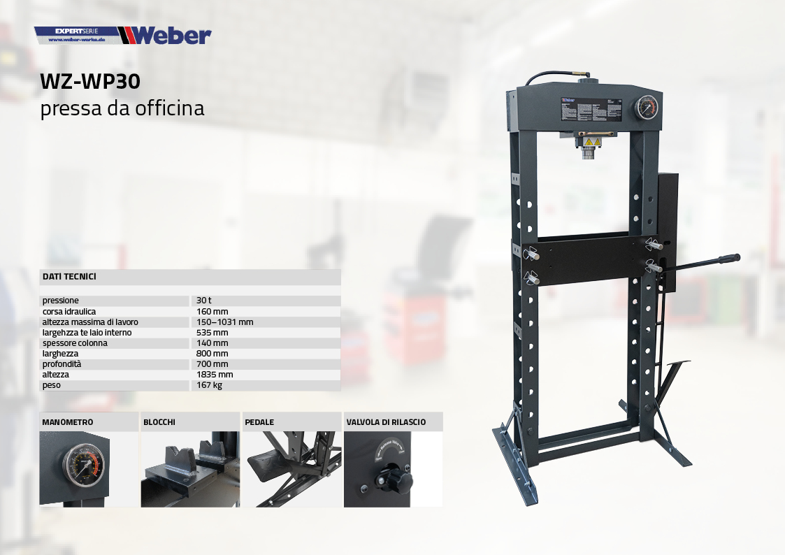 Pressa da officina WZ-WP30