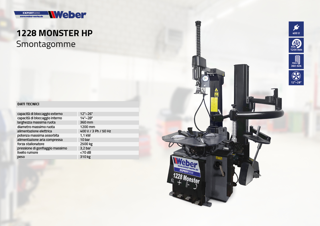 Smontagomme 1228 Monster HP