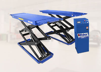 Ponte sollevatore a doppia forbice Weber ExpertSerie DSH-3000