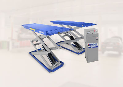 Ponte sollevatore a doppia forbice Weber ExpertSerie DSH 3000